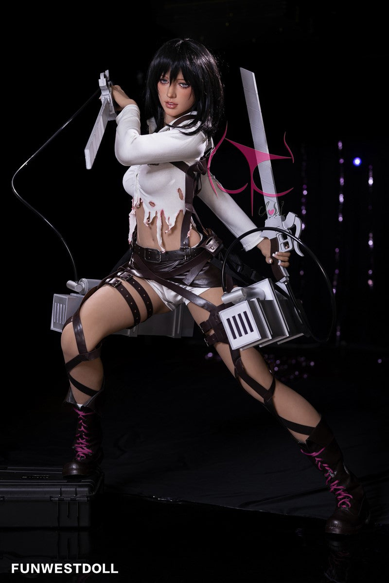 Mikasa Chloe sexpuppe (FunWest Doll 159cm A-cup #035 TPE)