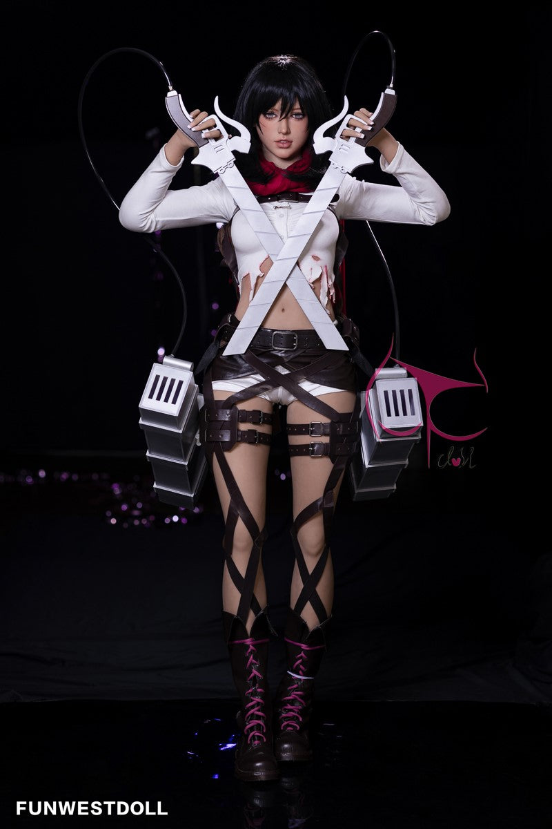 Mikasa Chloe sexpuppe (FunWest Doll 159cm A-cup #035 TPE)