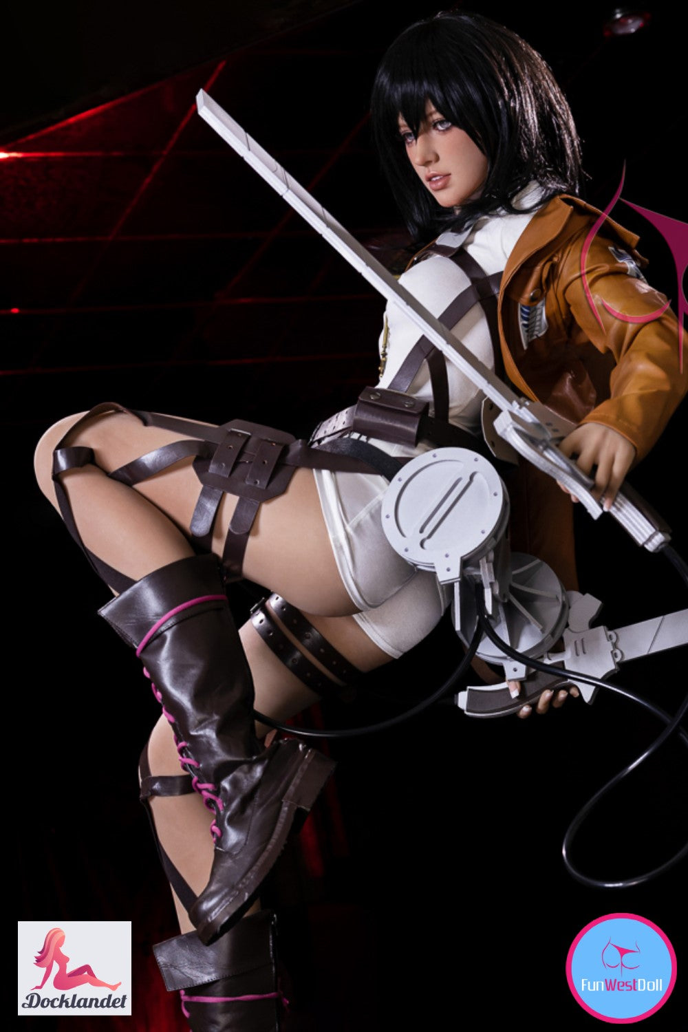 Mikasa Chloe sexpuppe (FunWest Doll 159cm A-cup #035 TPE)