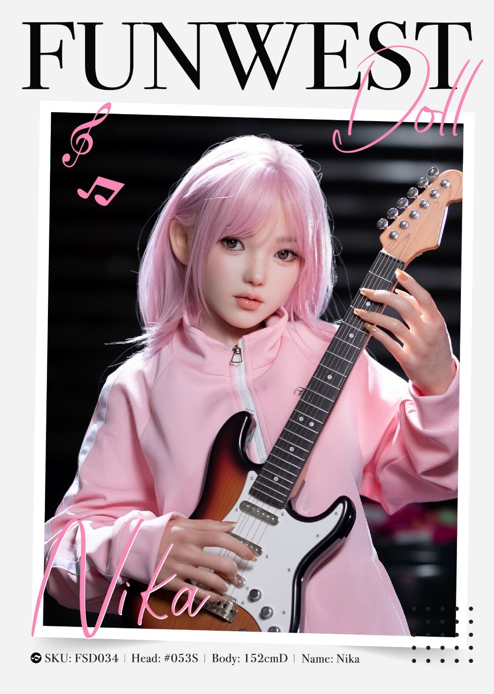 Nika sexpuppe (FunWest Doll 152cm D-cup #053S RST Silikon)