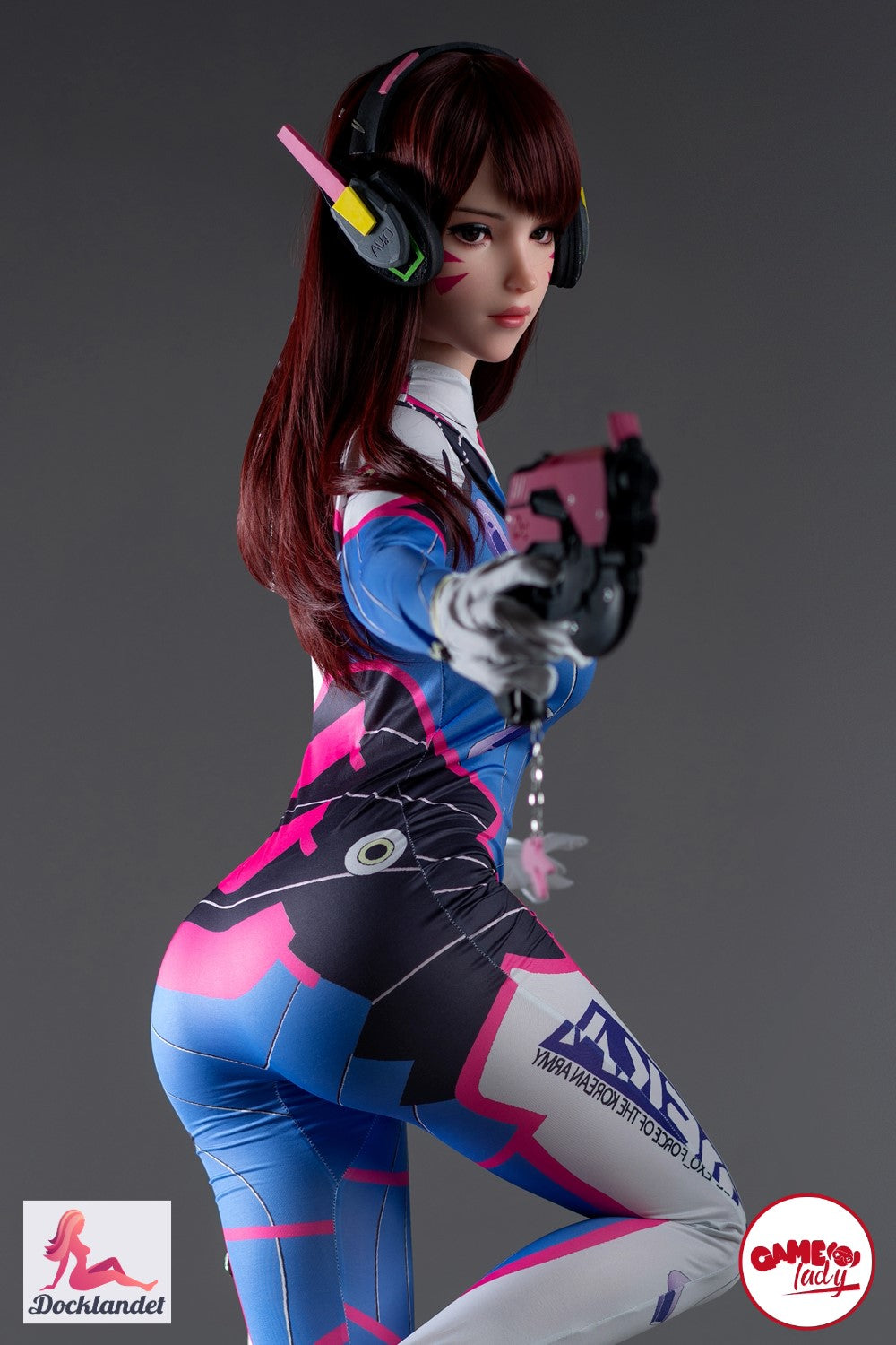 D.Va Hana Song sexpuppe (Game Lady 167cm D-cup Nr.23 Silikon)