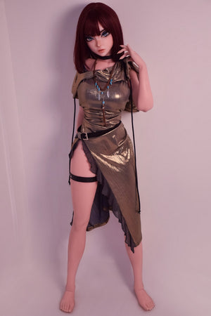 Camille Baker sexpuppe (Elsa Babe 148 cm dhr011 Silikon)