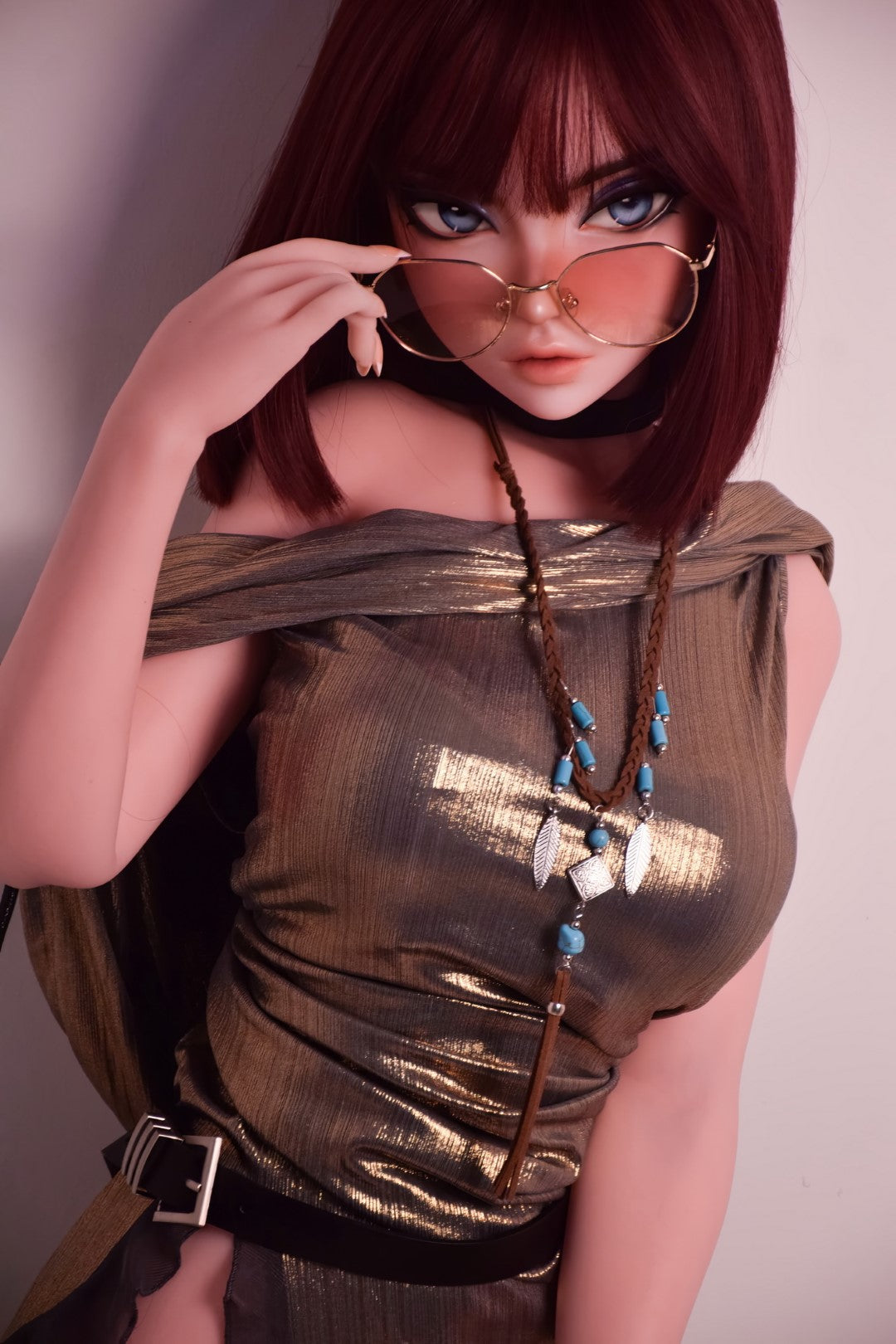 Camille Baker sexpuppe (Elsa Babe 148 cm dhr011 Silikon)