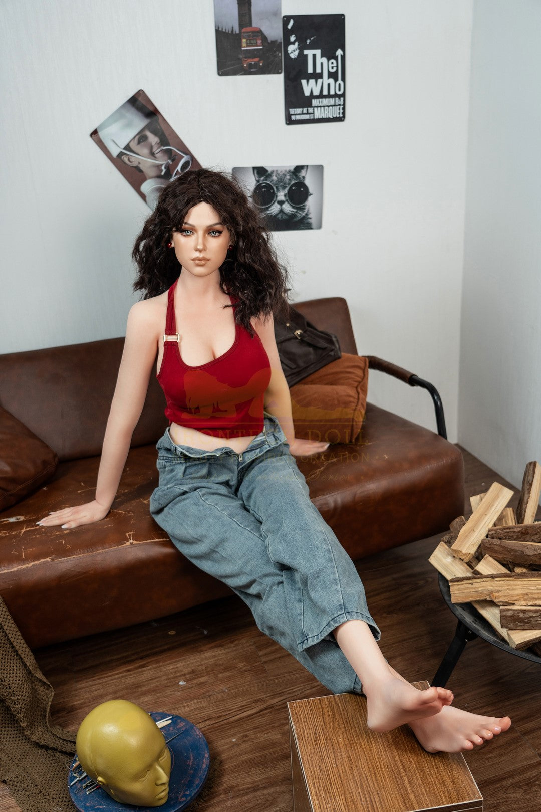 Flora sexpuppe (Irontech Doll 166cm C-cup S38 Silikon)