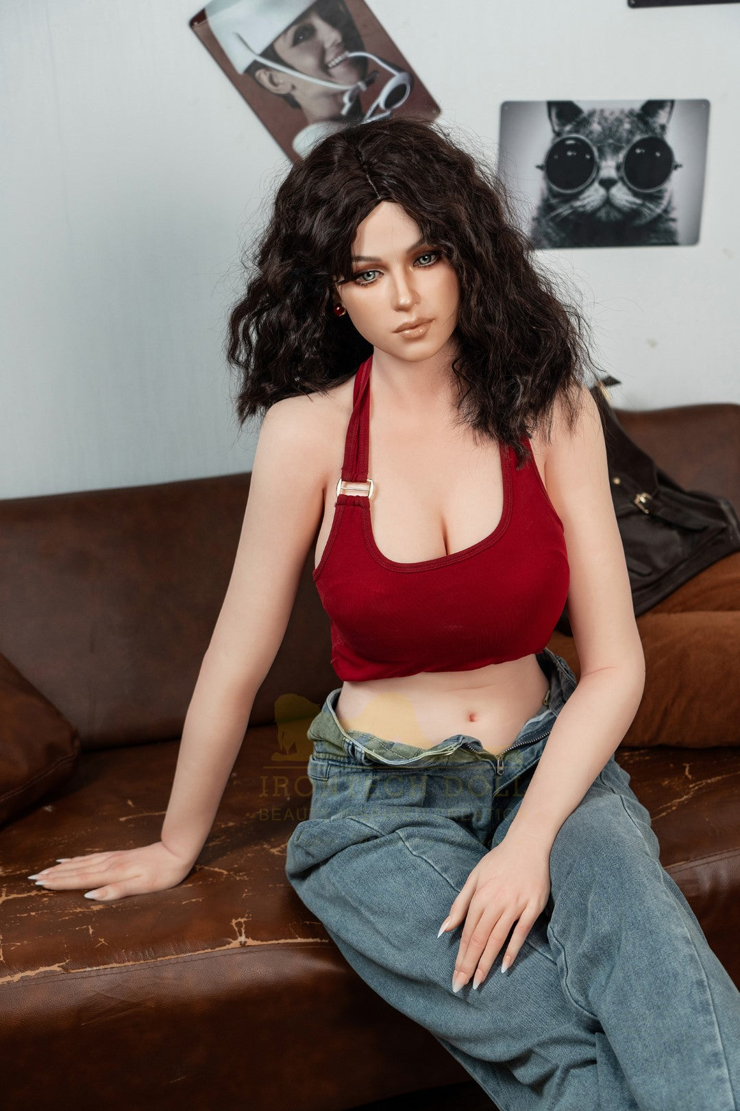 Flora sexpuppe (Irontech Doll 166cm C-cup S38 Silikon)