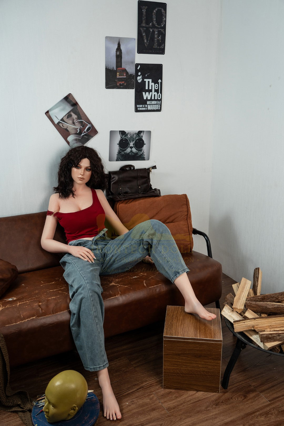 Flora sexpuppe (Irontech Doll 166cm C-cup S38 Silikon)