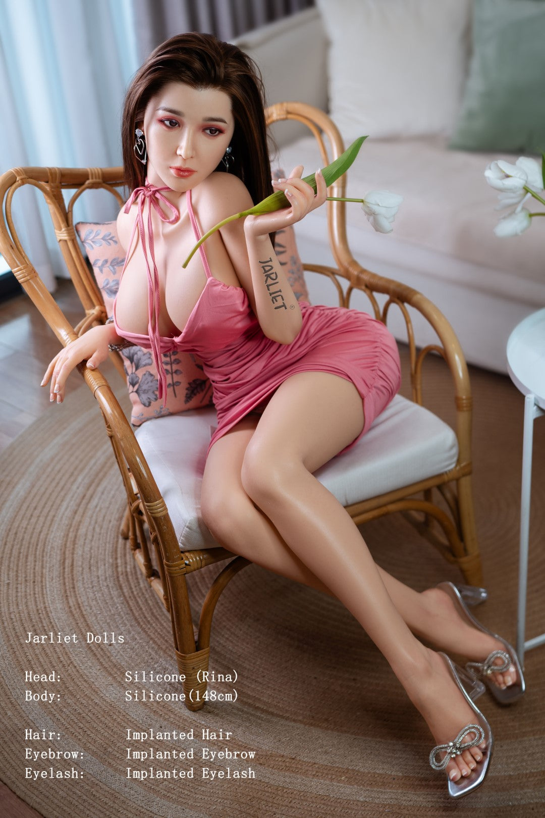 Rina sexpuppe (Jarliet 148 cm e-cup Silikon)