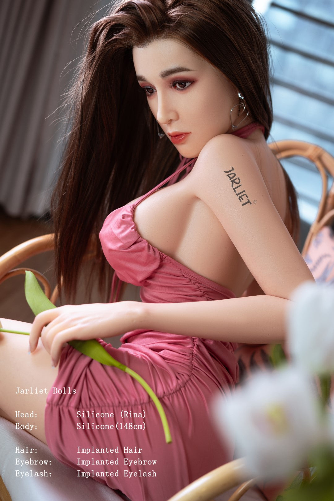 Rina sexpuppe (Jarliet 148 cm e-cup Silikon)