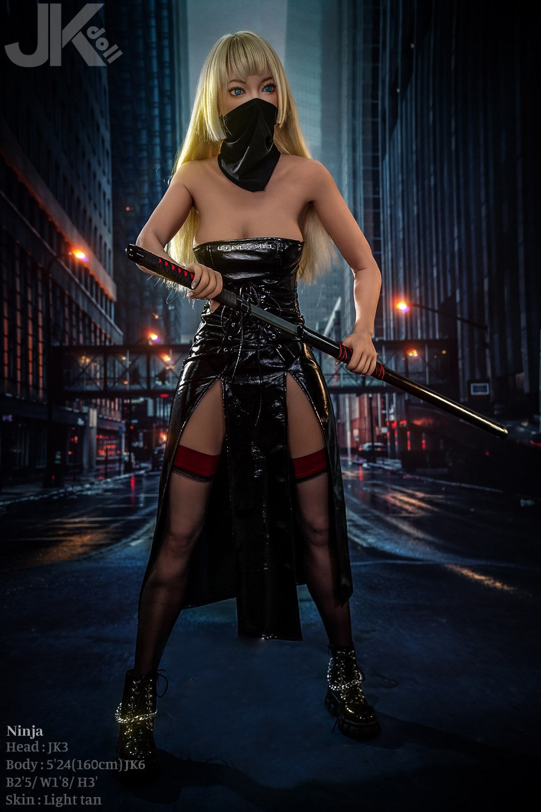 Ninja sexpuppe (JK-Doll 160cm D-cup JK3 TPE)