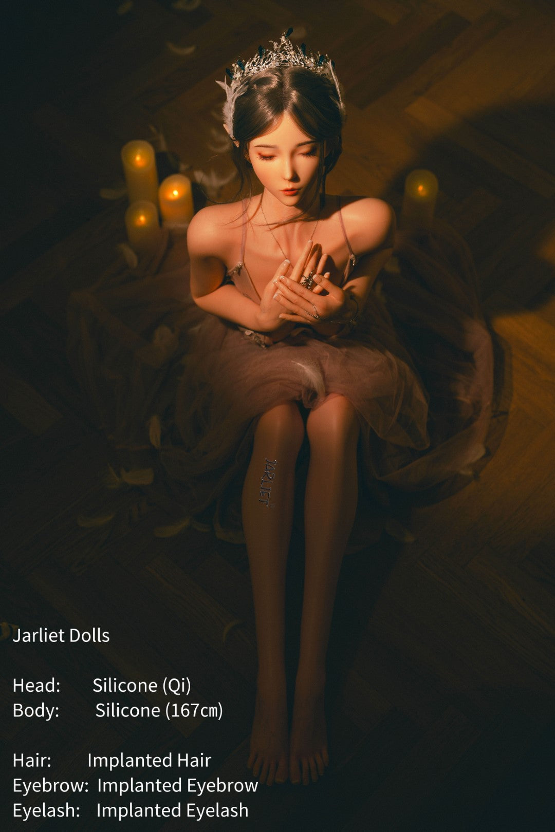 Qi Sex doll (Jarliet 167cm B-cup silicone)
