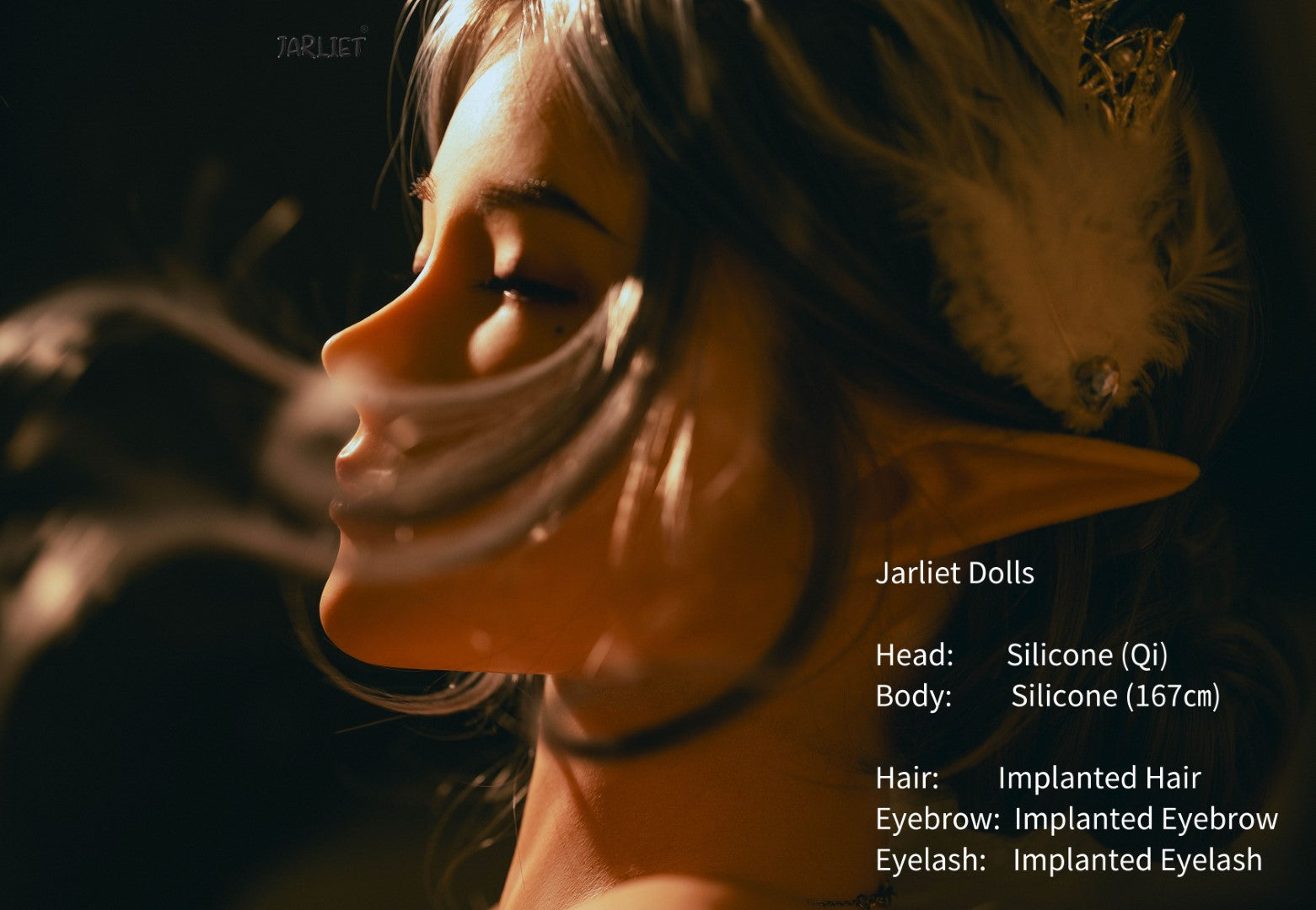 Qi Sex doll (Jarliet 167cm B-cup silicone)