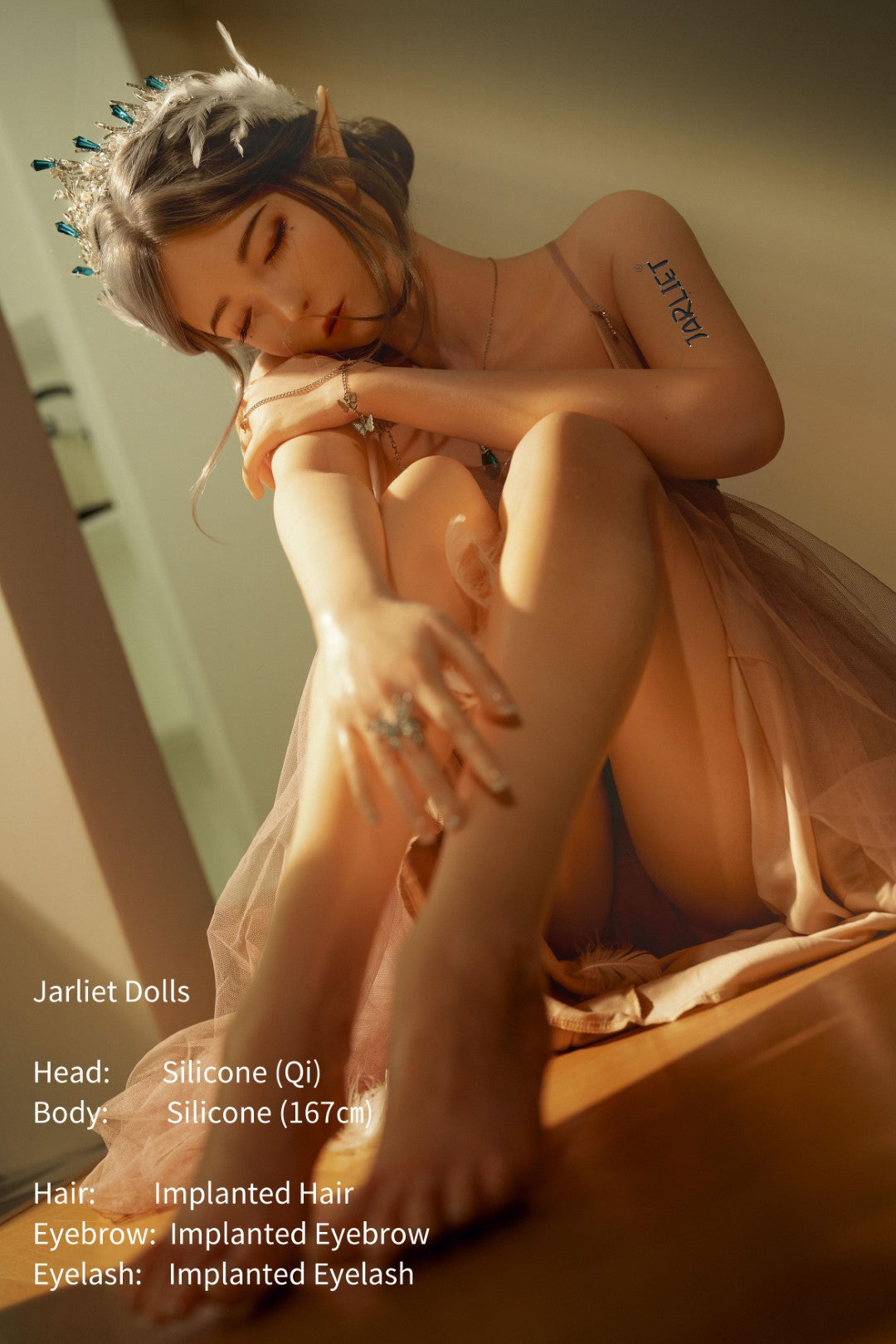 Qi Sex doll (Jarliet 167cm B-cup silicone)