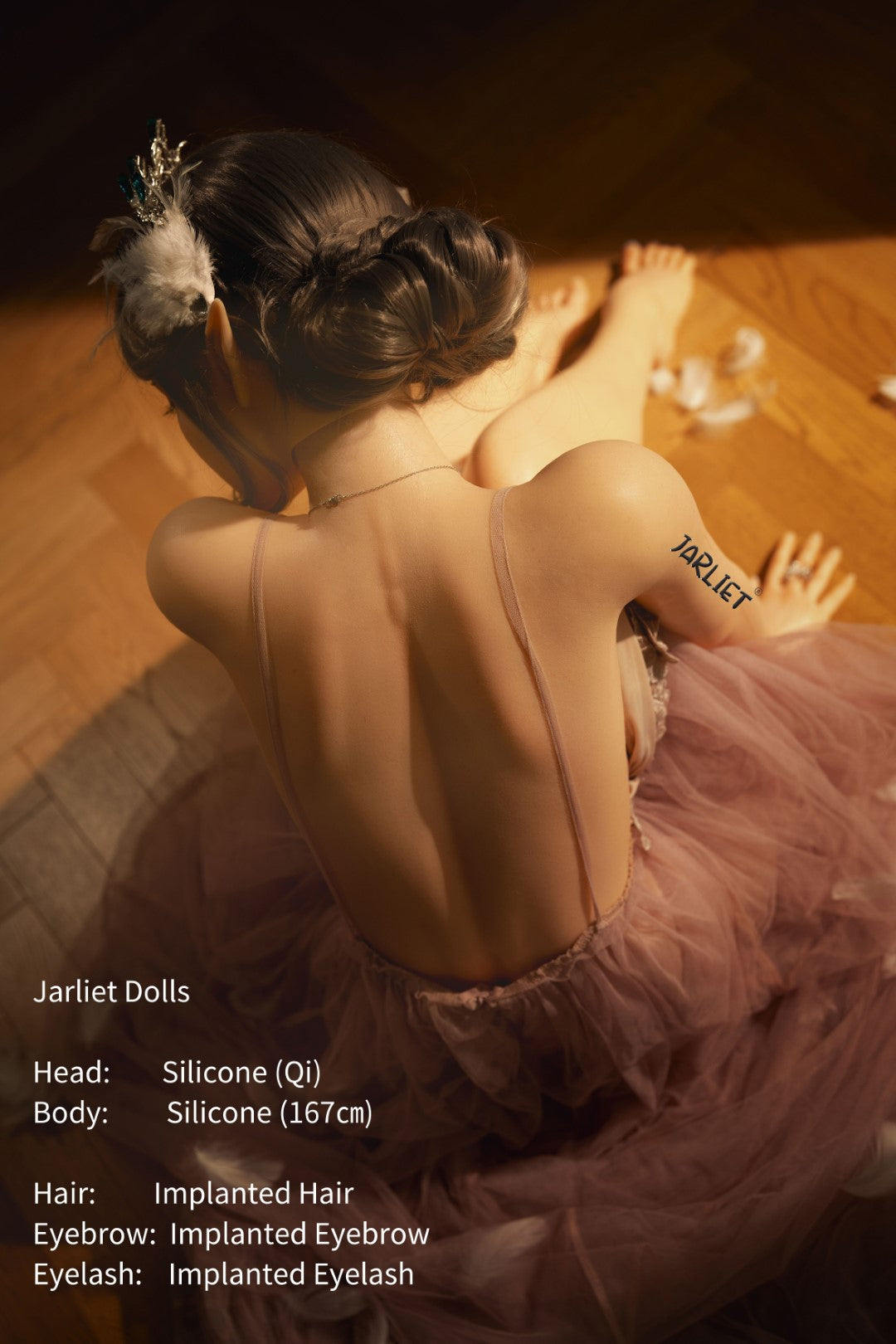 Qi Sex doll (Jarliet 167cm B-cup silicone)