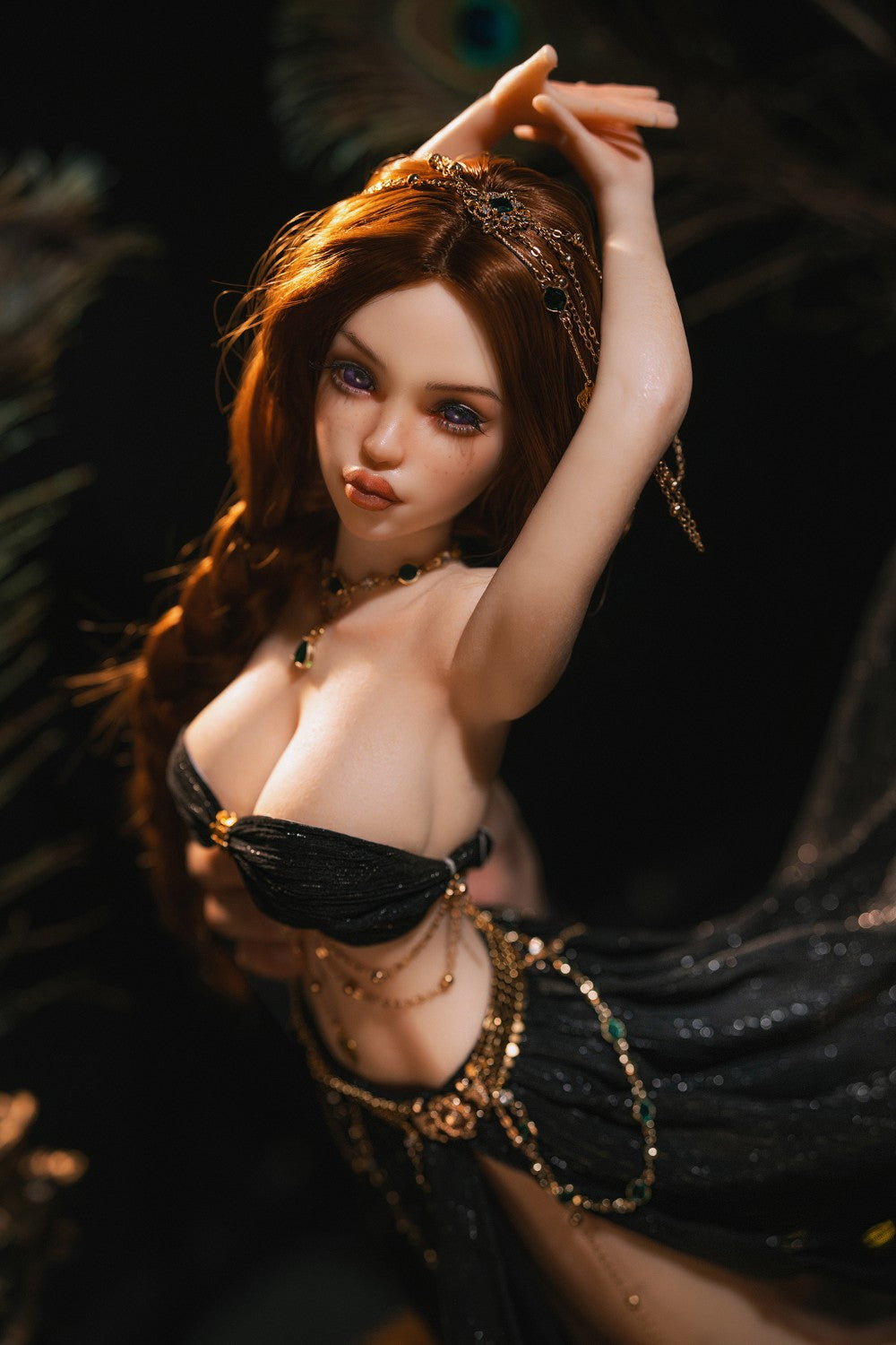 Amina sexpuppe (Rosretty Doll 60cm D-cup SM1 Silikon)