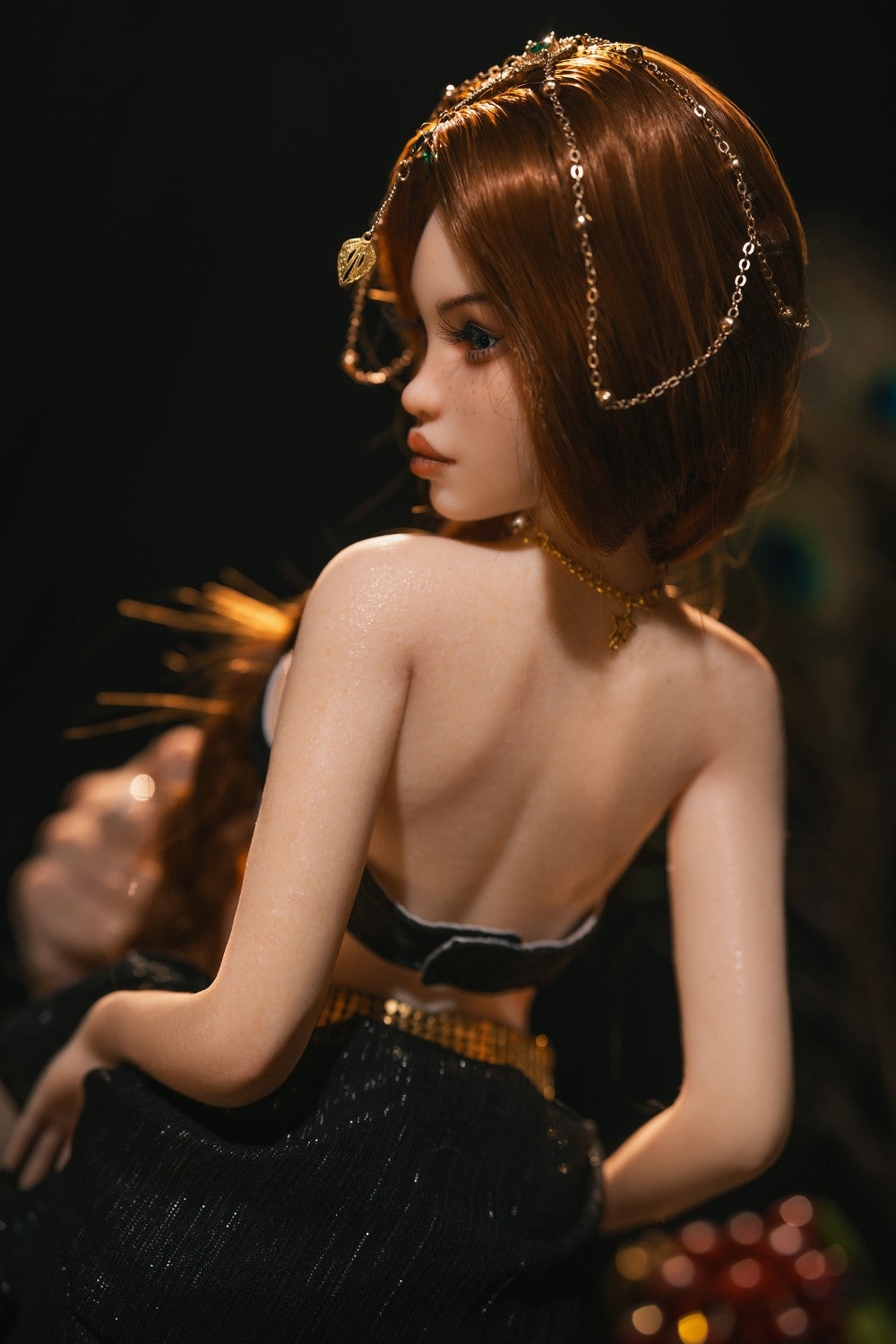Amina sexpuppe (Rosretty Doll 60cm D-cup SM1 Silikon)