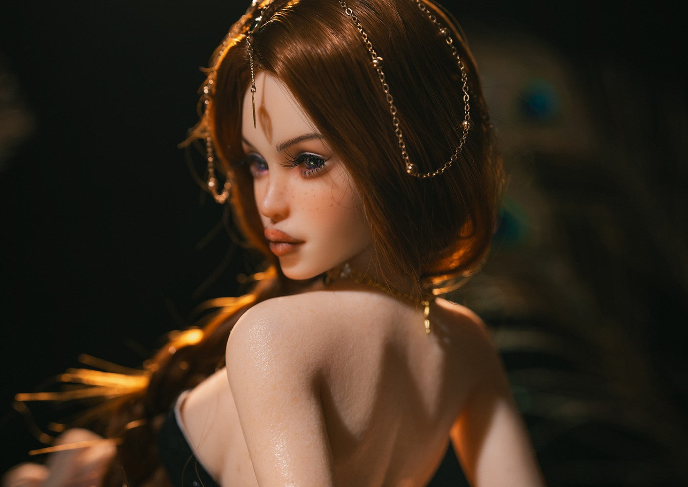 Amina sexpuppe (Rosretty Doll 60cm D-cup SM1 Silikon)