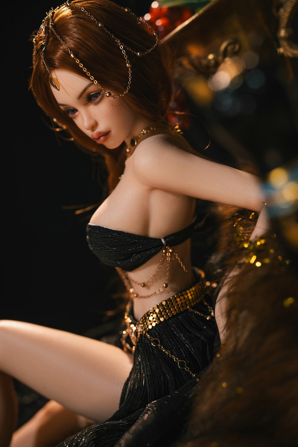 Amina sexpuppe (Rosretty Doll 60cm D-cup SM1 Silikon)