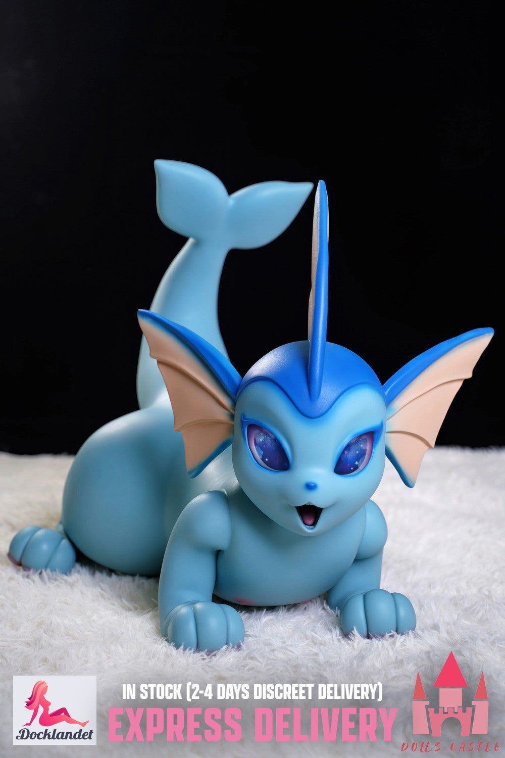Vaporeon Sexdocka (Dolls Castle 100cm Silikon) EXPRESS Pokemon doll in stock