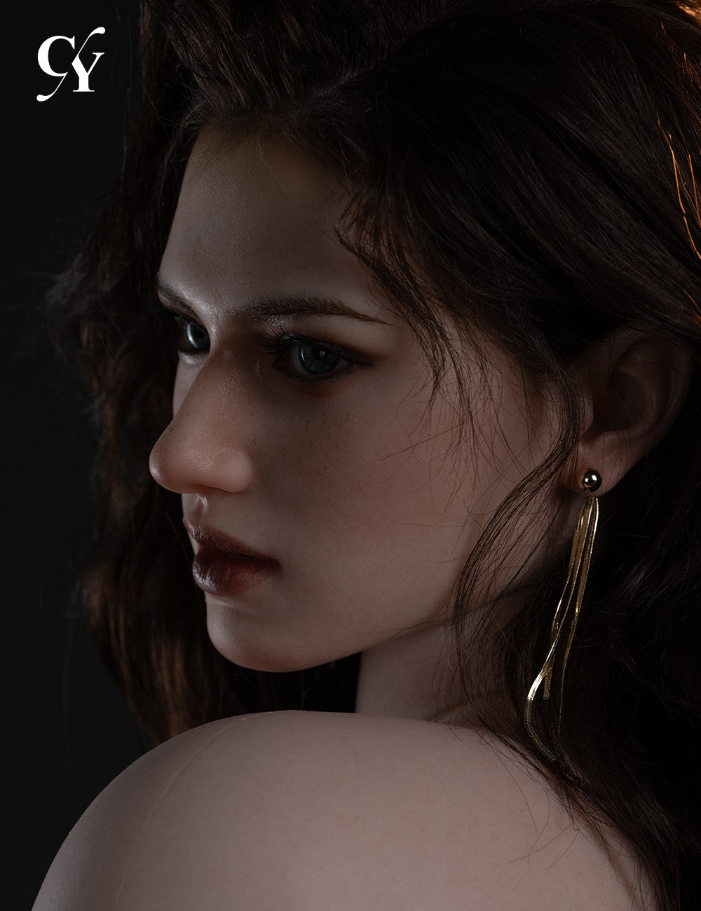 Elva sexpuppe (TOP CYDOLL 176cm E-cup TPE+Silikon)