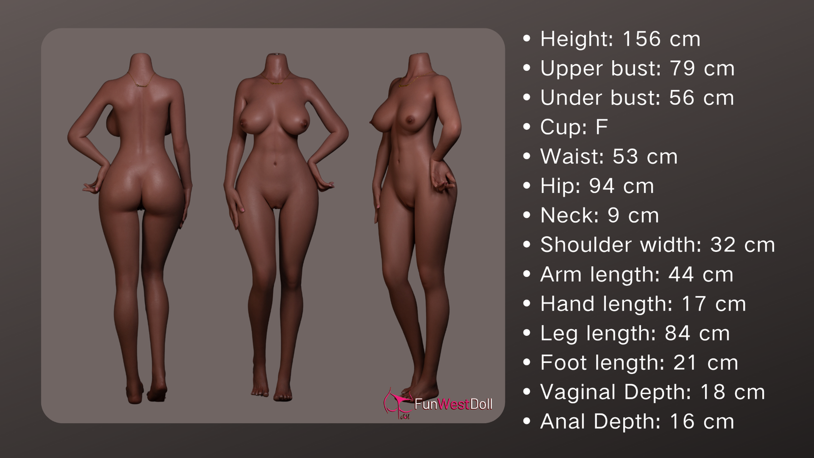 Bella Sex doll (FunWest Doll 156cm F-cup #037S silicone)