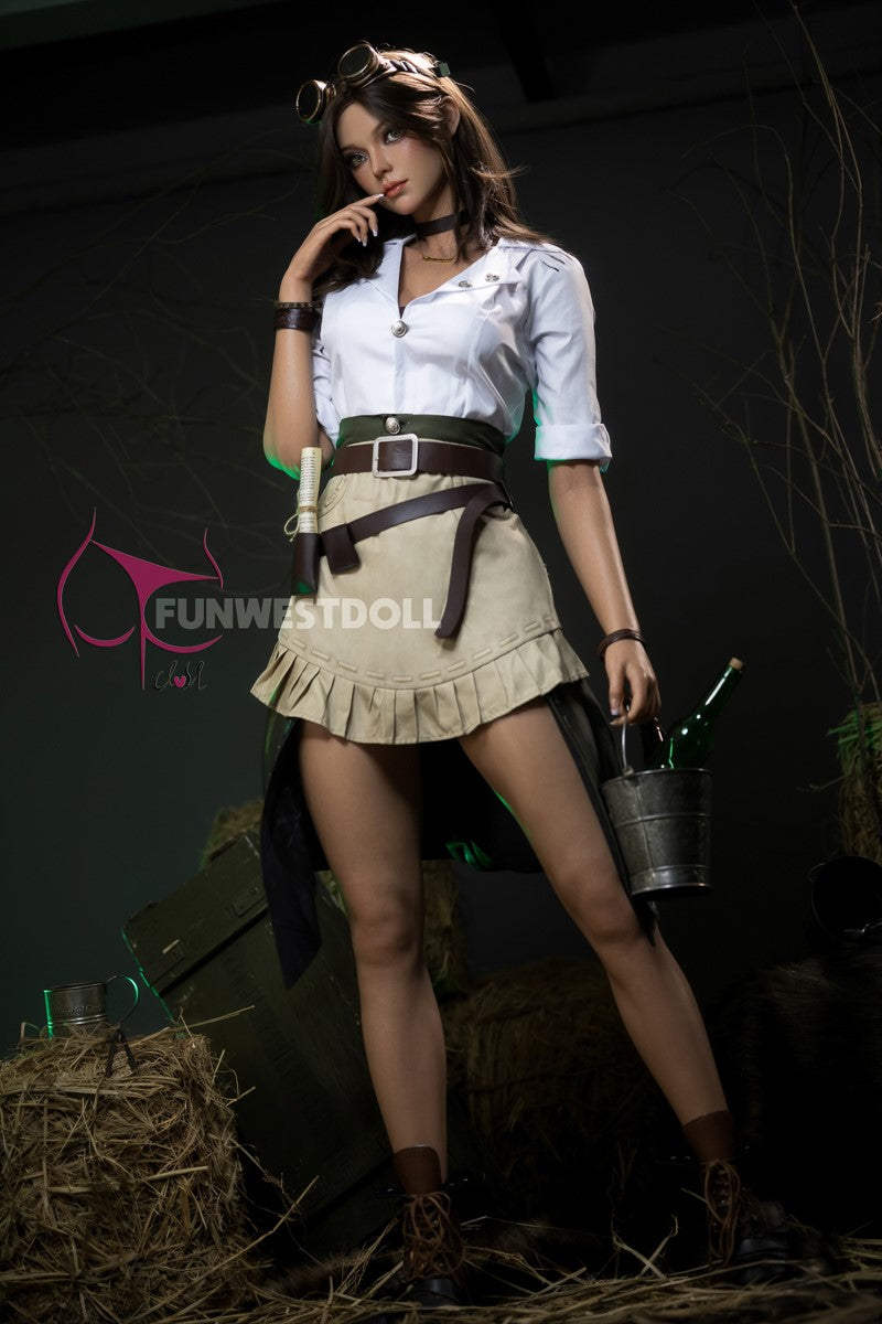 Lexie sexpuppe (FunWest Doll 168cm D-cup #026S RST Silikon) EXPRESS