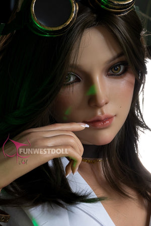 Lexie sexpuppe (FunWest Doll 168 cm d-cup #026S RST Silikon)