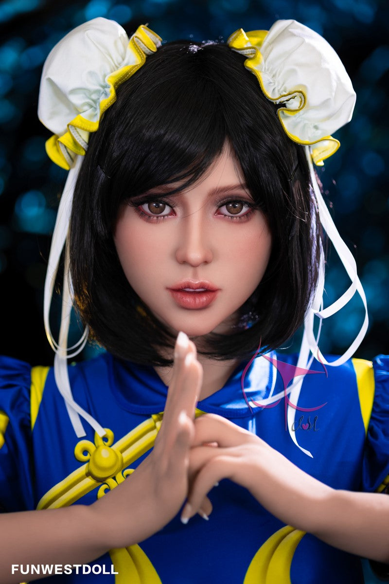 Chun Li sexpuppe (FunWest Doll 155cm F-cup #032 TPE)