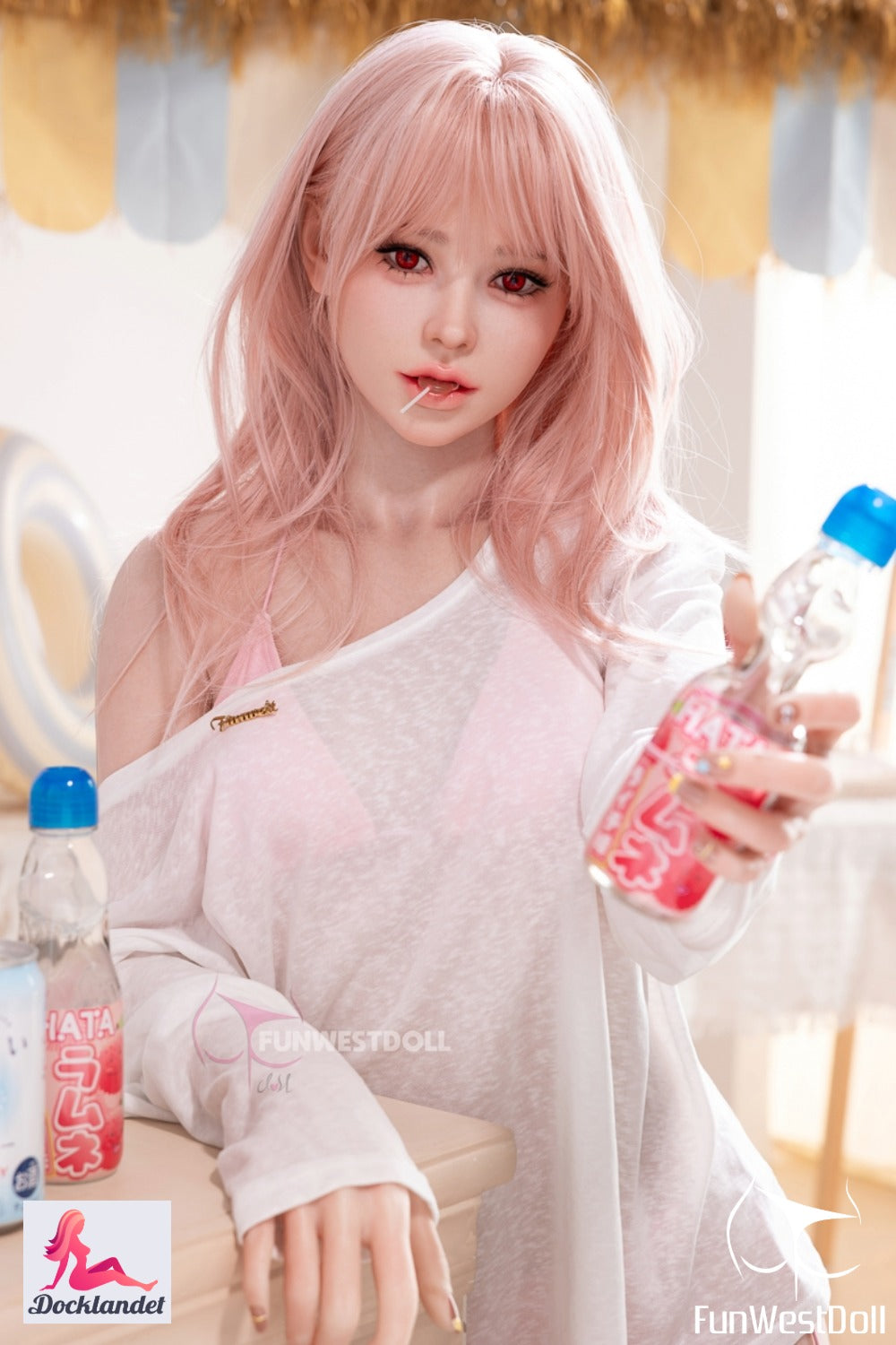 Lucy sexpuppe (FunWest Doll 159cm A-cup #032SJ RST Silikon)