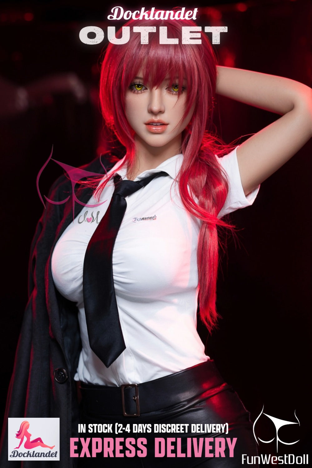 Chloe Sex doll (FunWest Doll 162cm F-cup #035 TPE) EXPRESS THE OUTLET