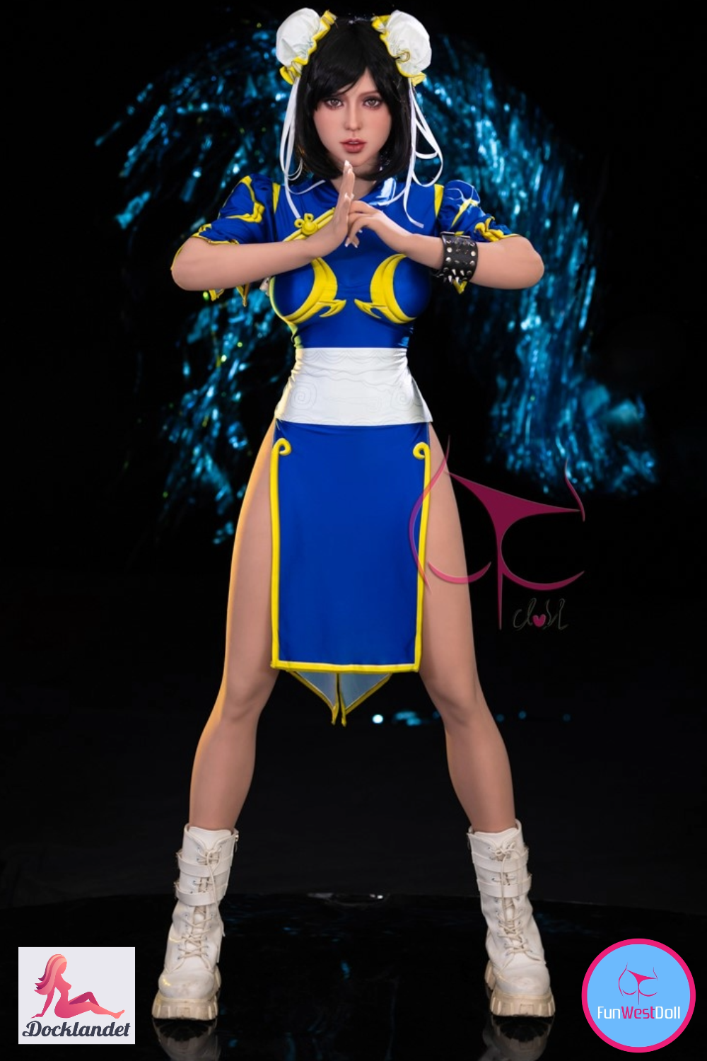 Chun Li sexpuppe (FunWest Doll 155cm F-cup #032 TPE)
