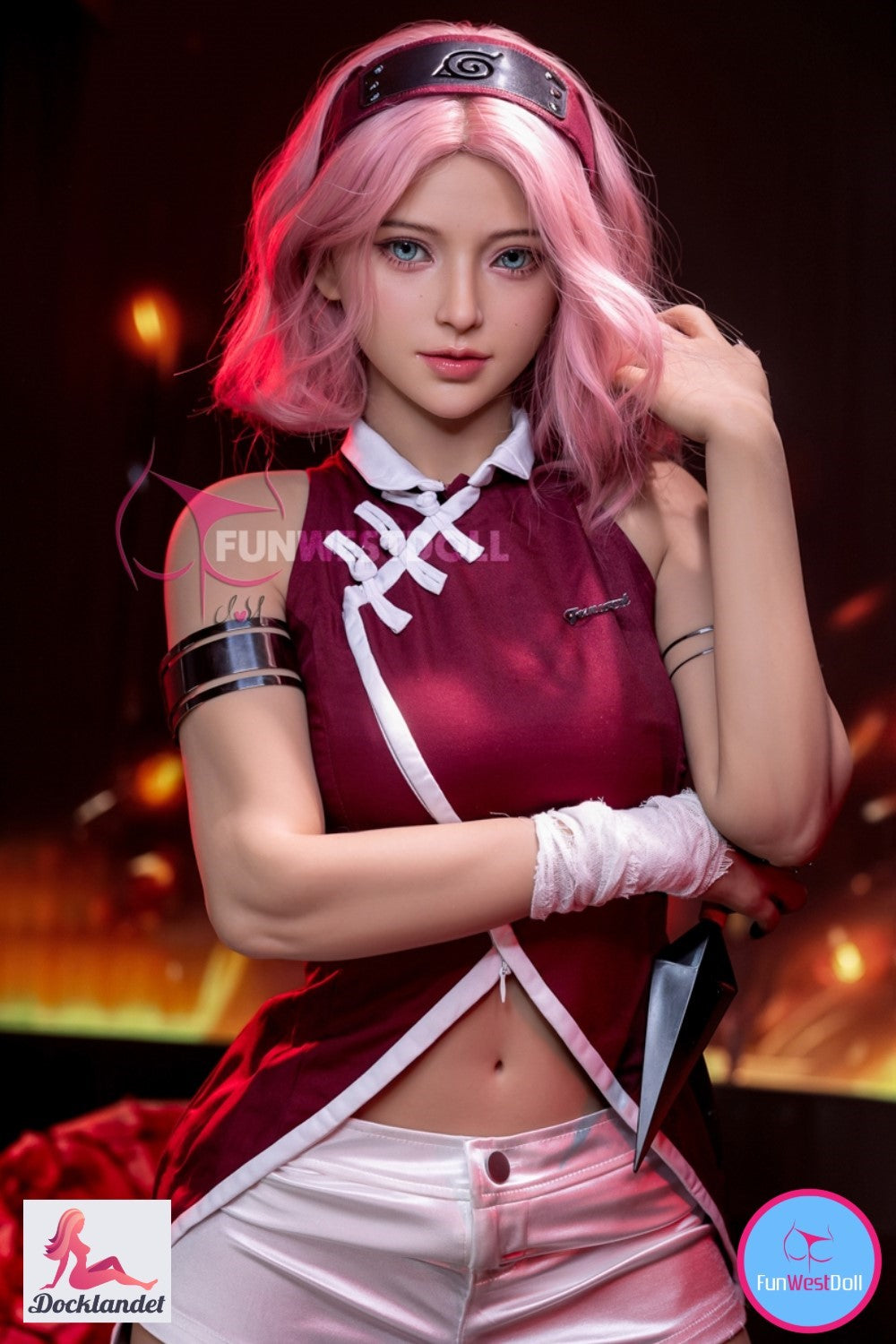 Sakura Alice Sex doll (FunWest Doll 159cm A-cup #038 S-TPE) EXPRESS