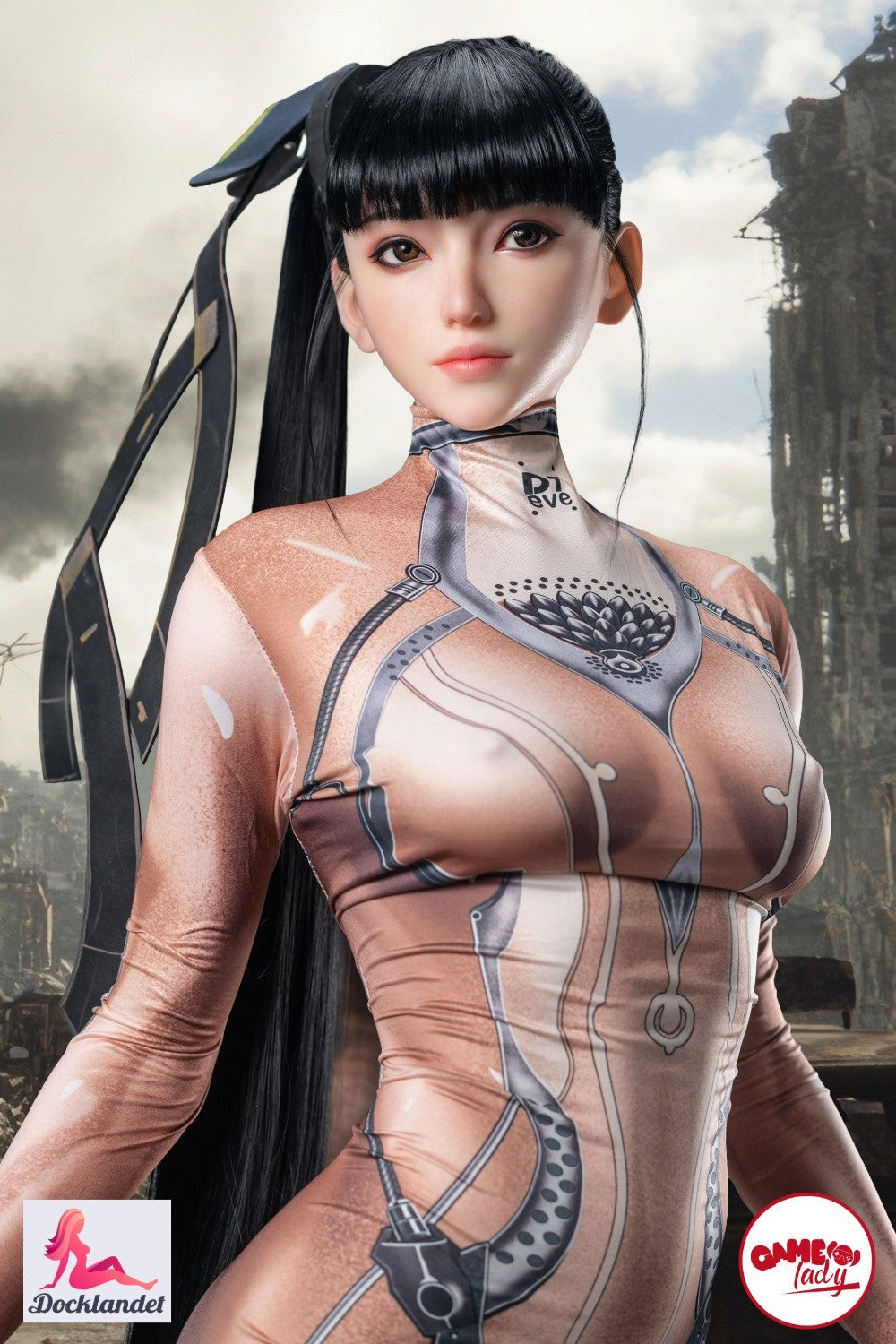 Eve är en hyper-realistisk 170 cm lång silikon-docka med bröststorlek B-Kupa från det kända märket Game Lady. En extremt verklighetstrogen sexdocka med cosplay-stil inspirerad av det populära tv-spelet Stellar Blade. För dig som söker en realistisk replika av Eve från Stellar Blade så är detta en perfekt docka. Vare sig ditt behov är för fotografering, utställning eller fysisk aktivitet. Sexdocka Eve Stellar Blade är ett bra och prisvärt alternativ för dig som söker en 1:1 skala version av karaktären Eve i 