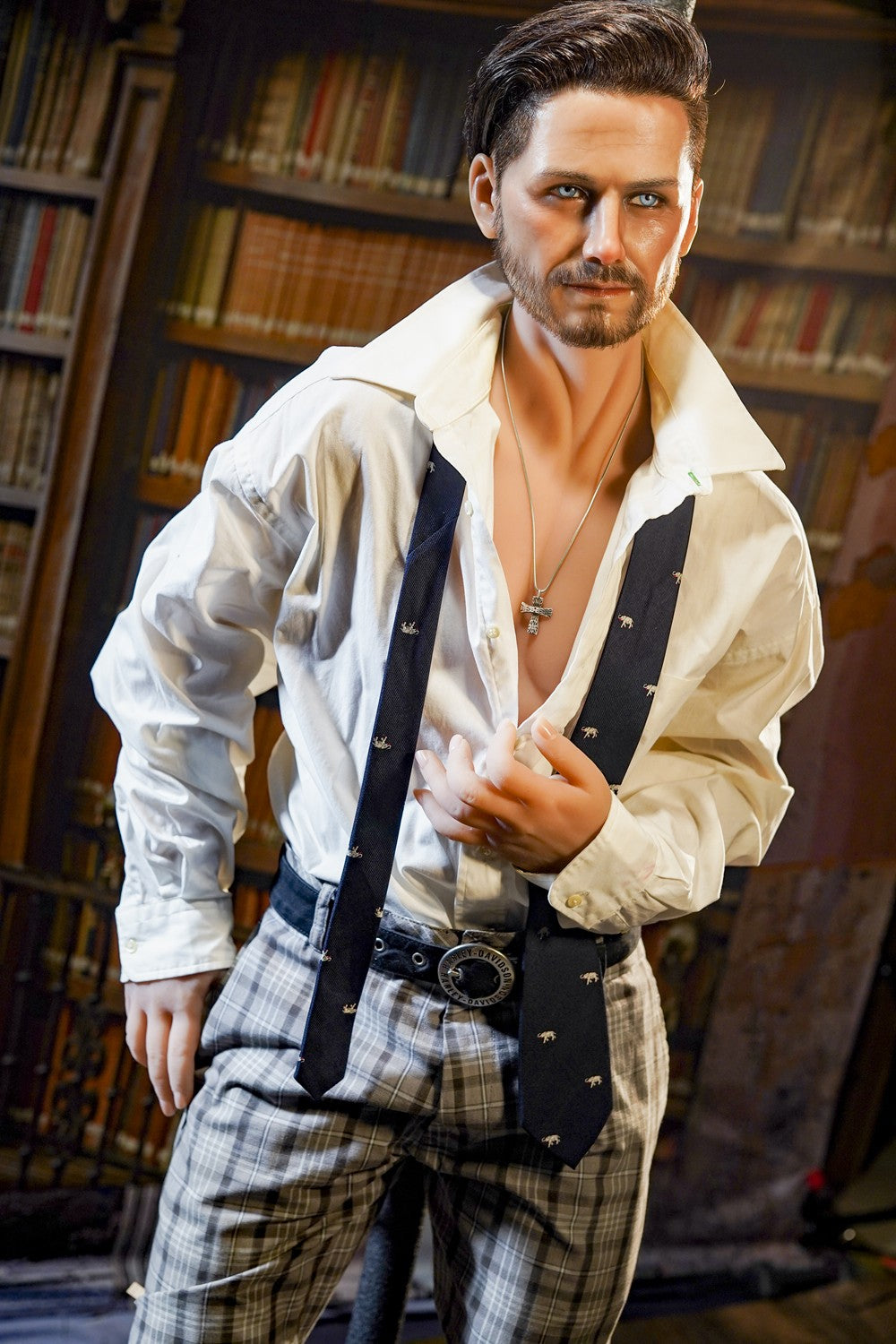 Männlich sexpuppe David (HRDoll 167cm #49 TPE+Silikon)