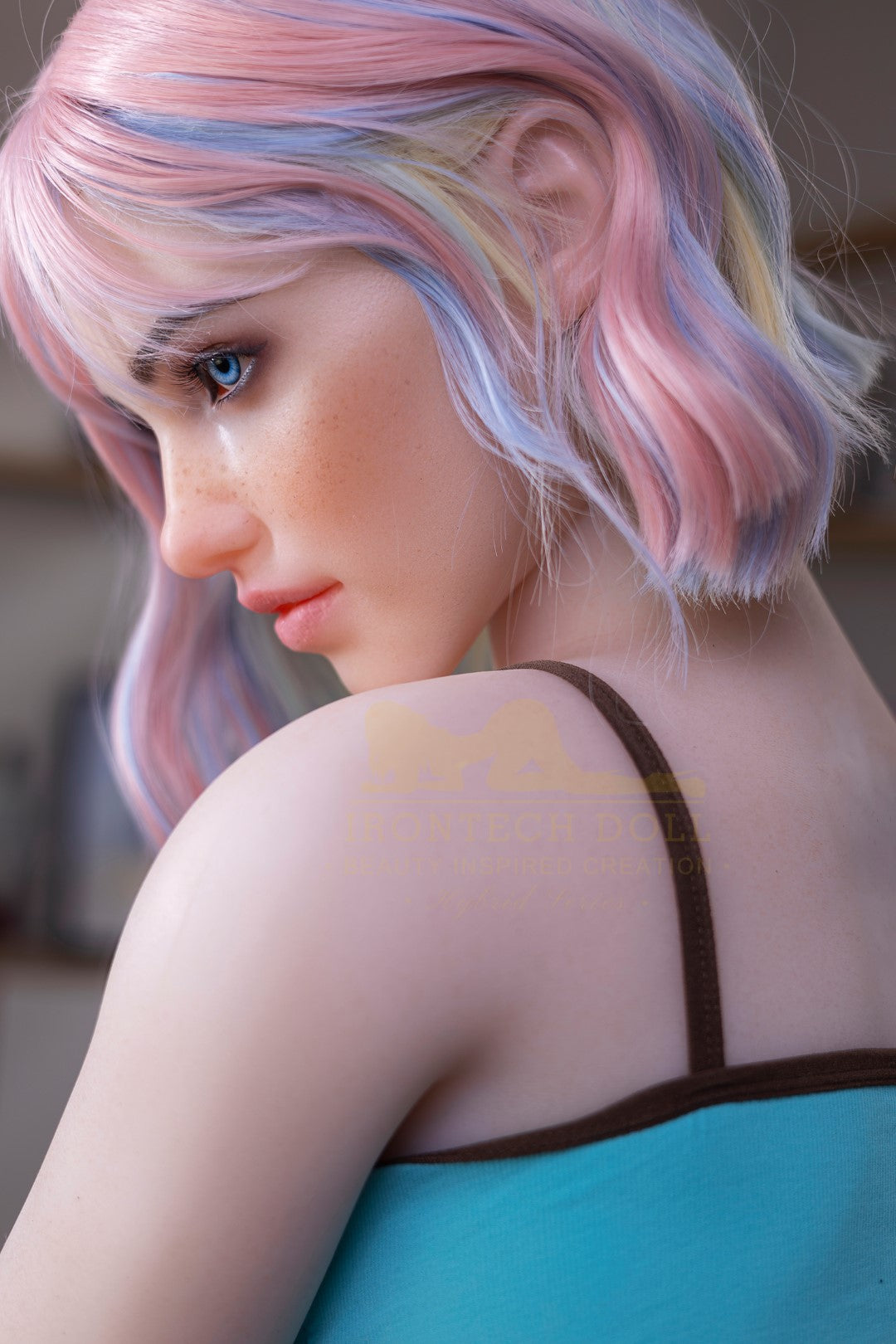 Heidi sexpuppe (Irontech Doll 162 cm a-cup S46 TPE+Silikon)