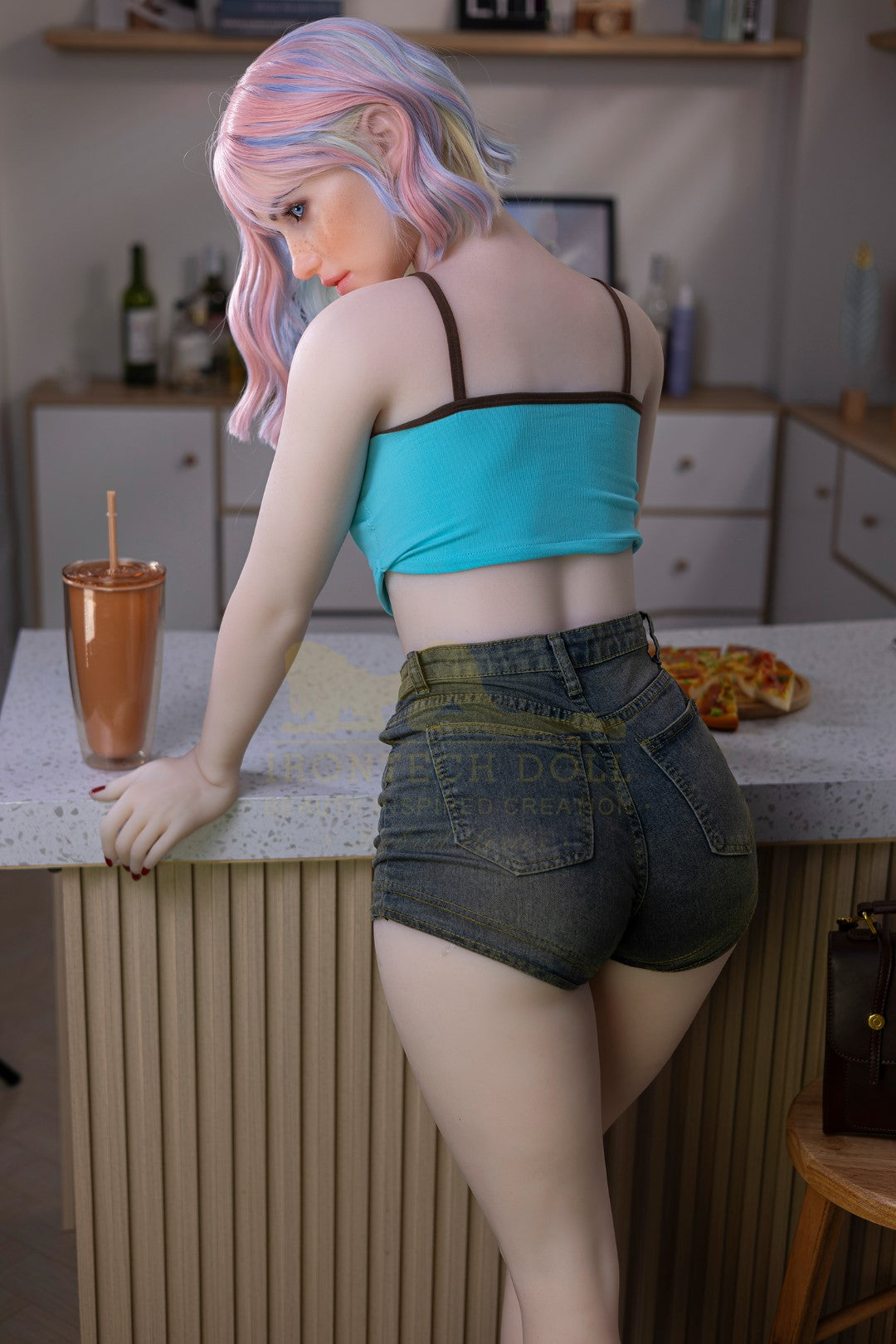 Heidi sexpuppe (Irontech Doll 162cm A-cup S46 TPE+Silikon)