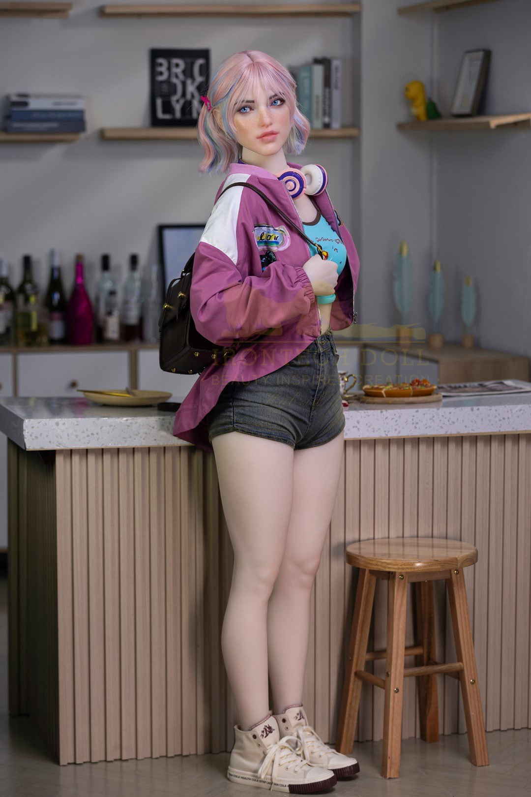 Heidi sexpuppe (Irontech Doll 162 cm a-cup S46 TPE+Silikon)