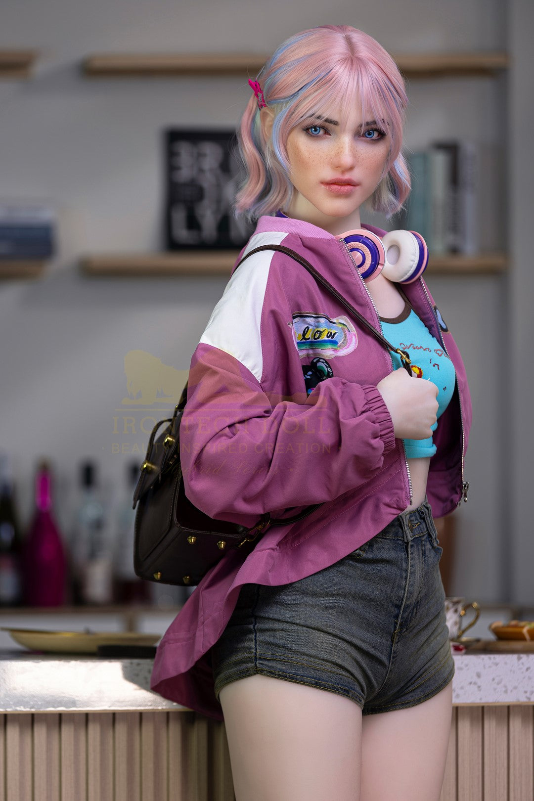 Heidi sexpuppe (Irontech Doll 162 cm a-cup S46 TPE+Silikon)