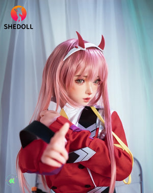 Null zwei sexpuppe (SHEDOLL 152 cm a-cup #SH186 2.0 TPE+Silikon)