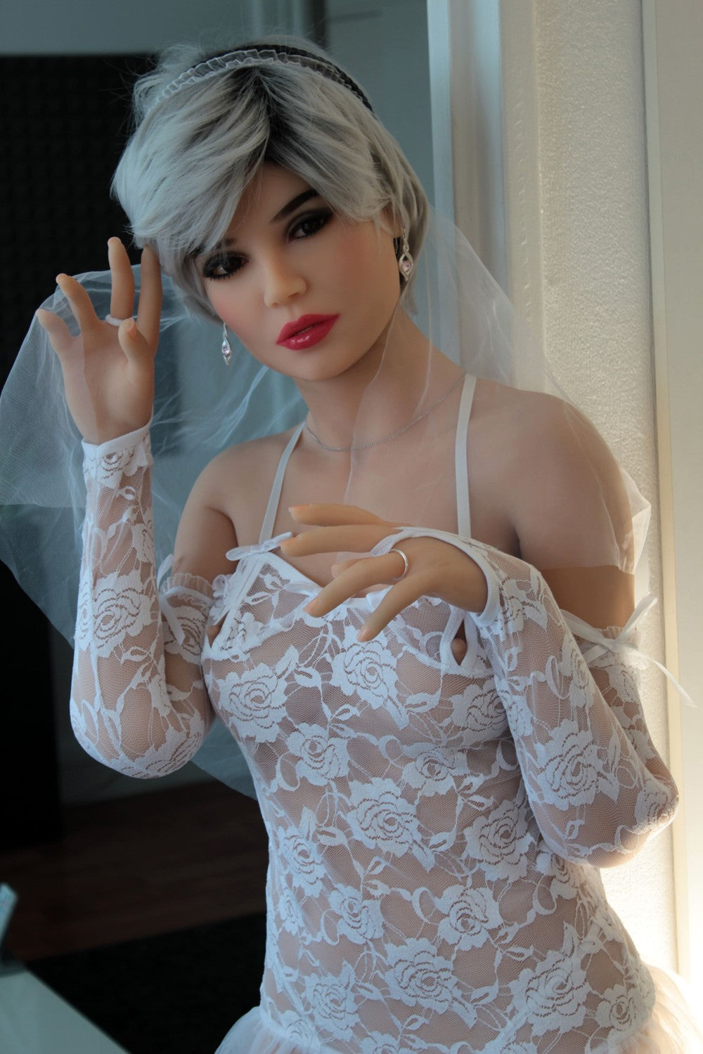 Gänseblümchen sexpuppe (HRDoll 158 cm B-cup #47 tpe)