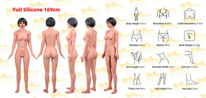 Layla sexpuppe (Irontech Doll 169 cm C-cup S39 Silikon) EXPRESS