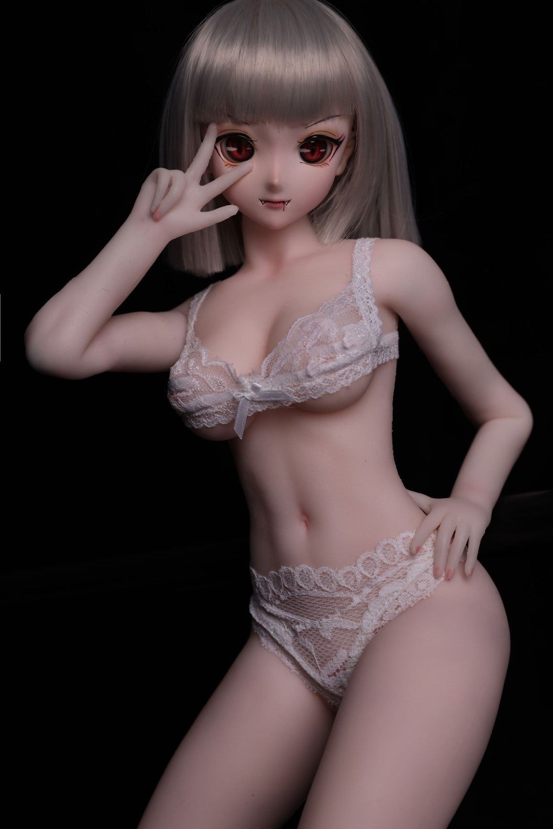 Gina sexpuppe (Climax Doll Mini 60cm c-cup Silikon)