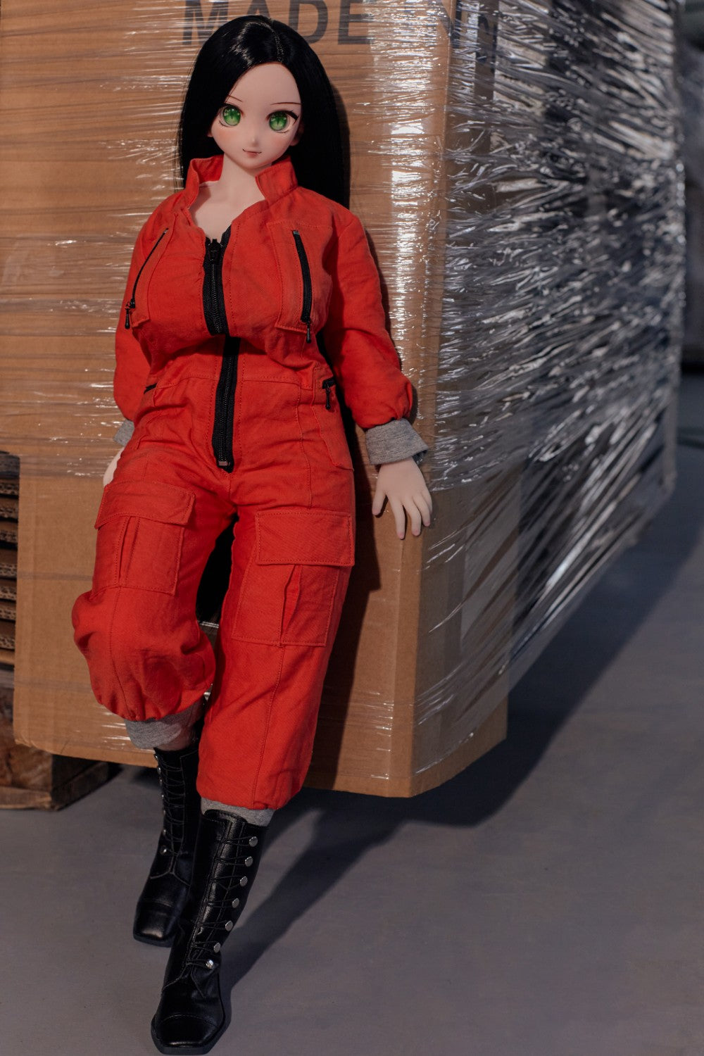 Rina sexpuppe (Climax Doll Mini 60cm G-cup Silikon)