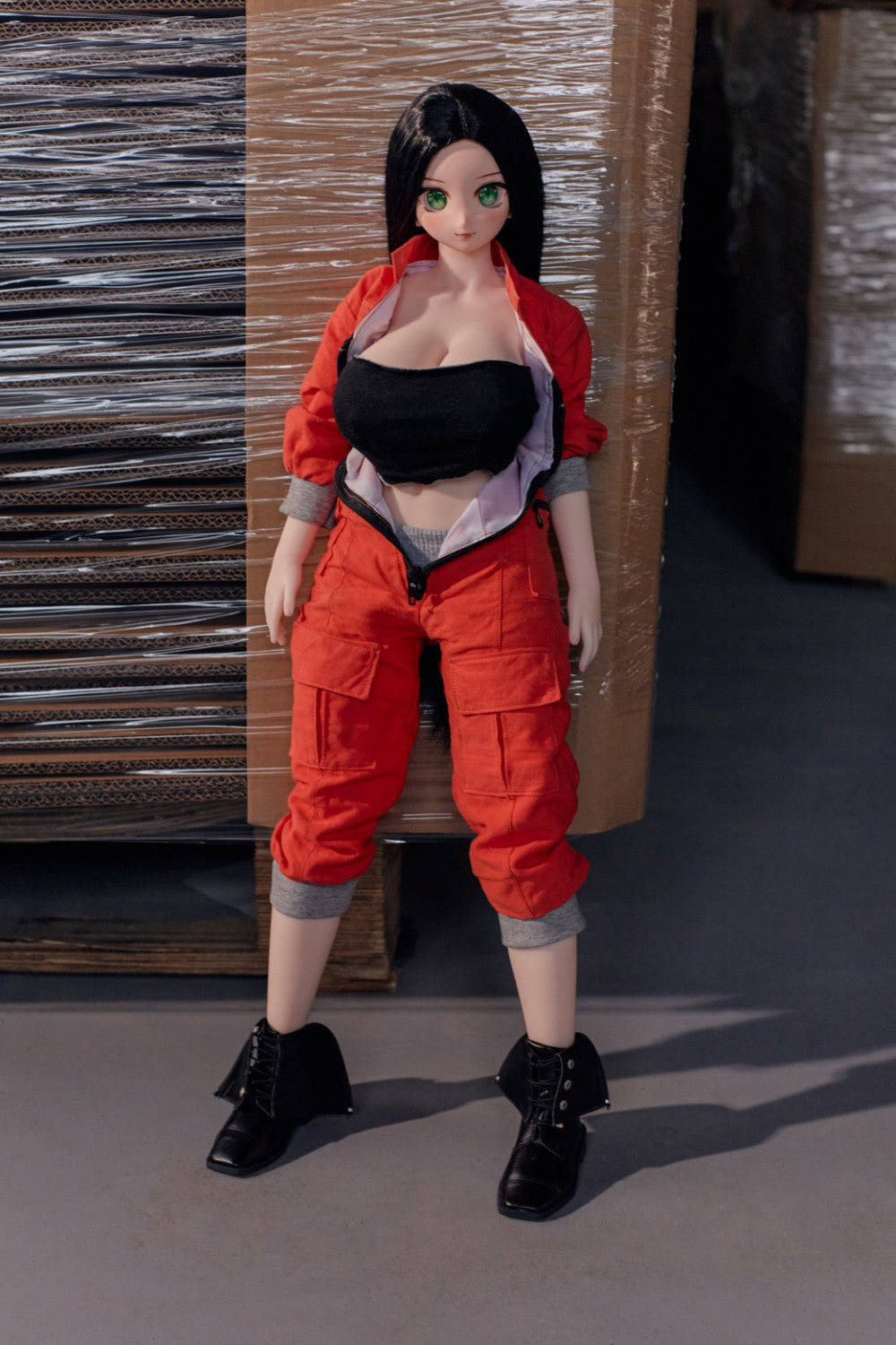 Rina sexpuppe (Climax Doll Mini 60cm G-cup Silikon)