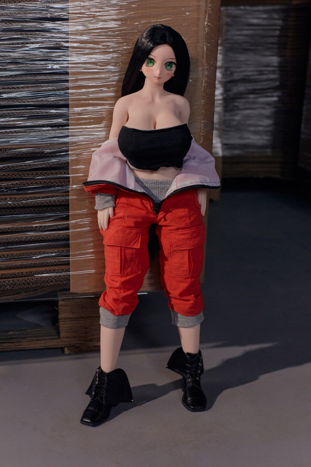 Rina sexpuppe (Climax Doll Mini 60cm G-cup Silikon)