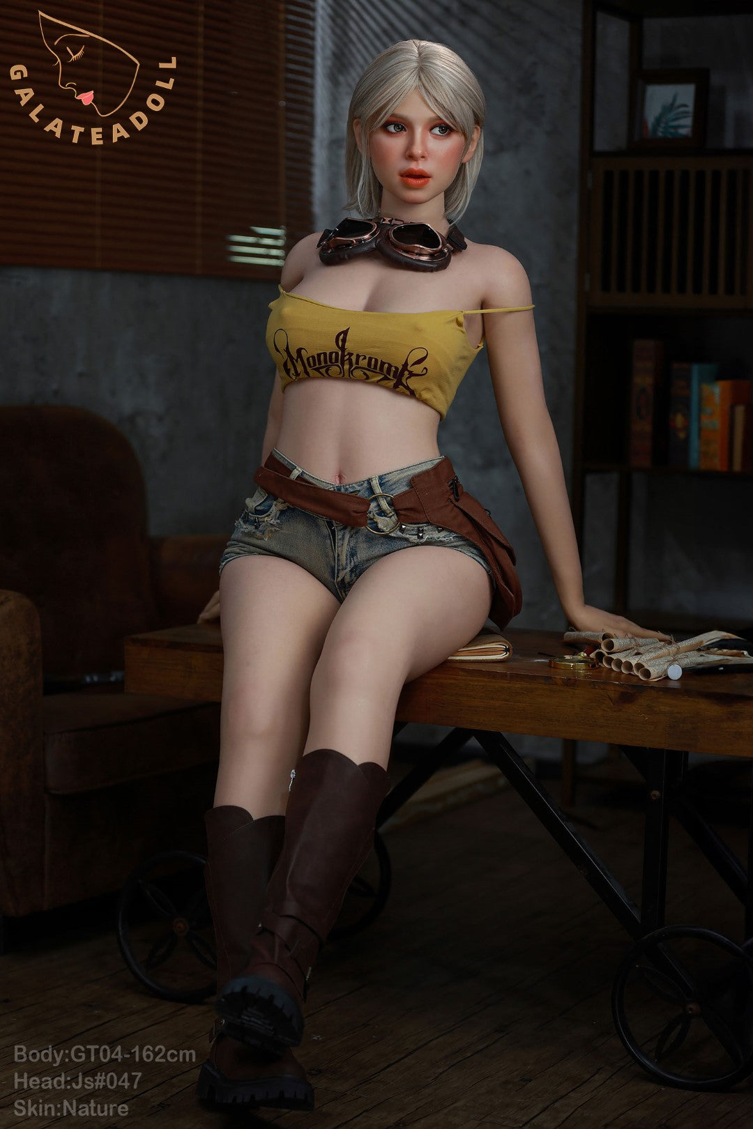 Emma sexpuppe (Galatea Doll 162cm C-cup #047 Silikon)