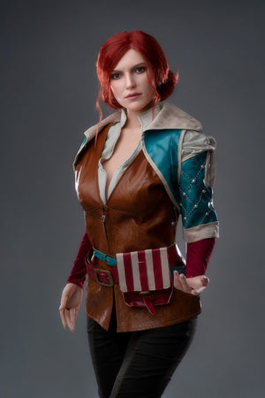 Triss sexpuppe (Game Lady 168cm e-cup Nr. 17 Silikon)