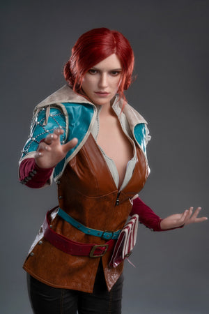 Triss sexpuppe (Game Lady 168cm e-cup Nr. 17 Silikon)