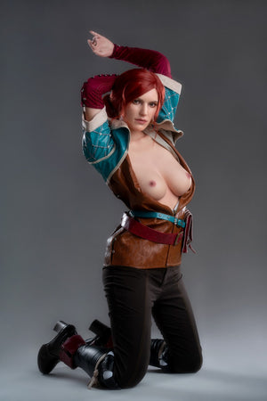Triss sexpuppe (Game Lady 168cm e-cup Nr. 17 Silikon)