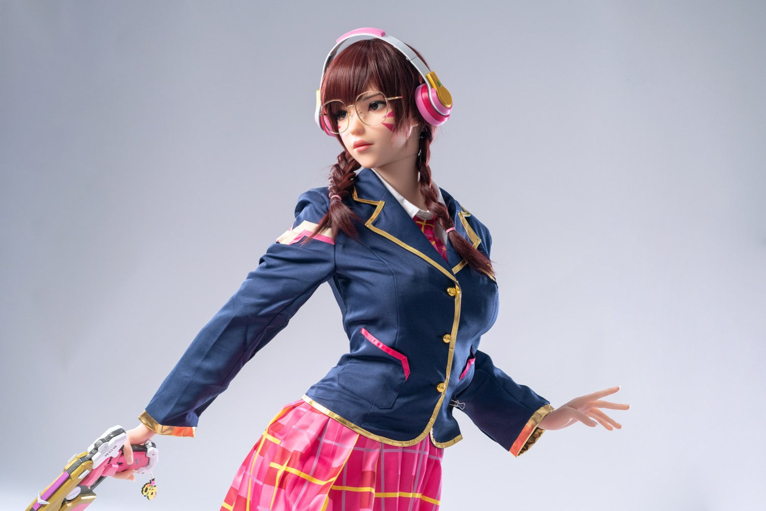 D.Va Hana Song Sex doll (Game Lady 166cm E-cup No. 23 silicone)