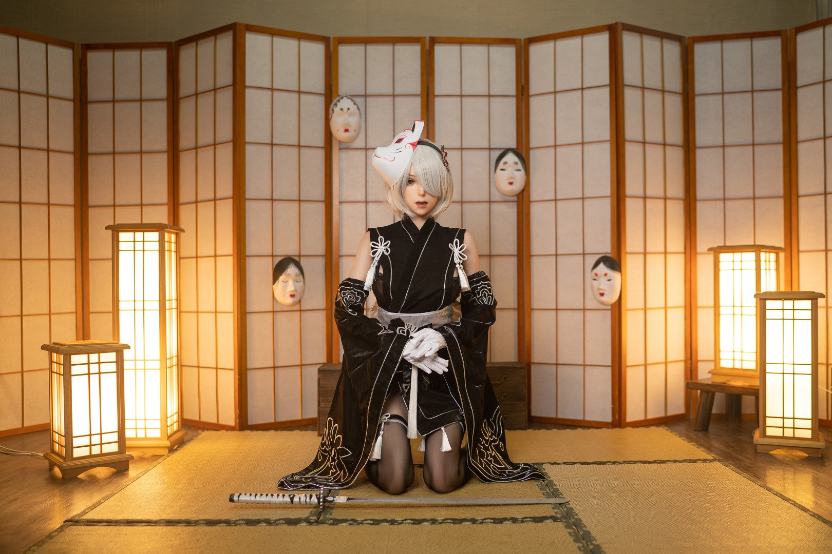 Yorha 2b sexpuppe (Game Lady 171cm ecup Nr. 24 Silikon)